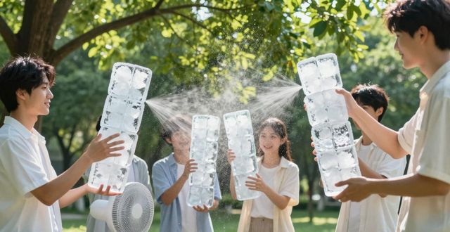 大冰块降温方法_密云区夏季防暑降温大冰块_大冰块户外活动使用时长